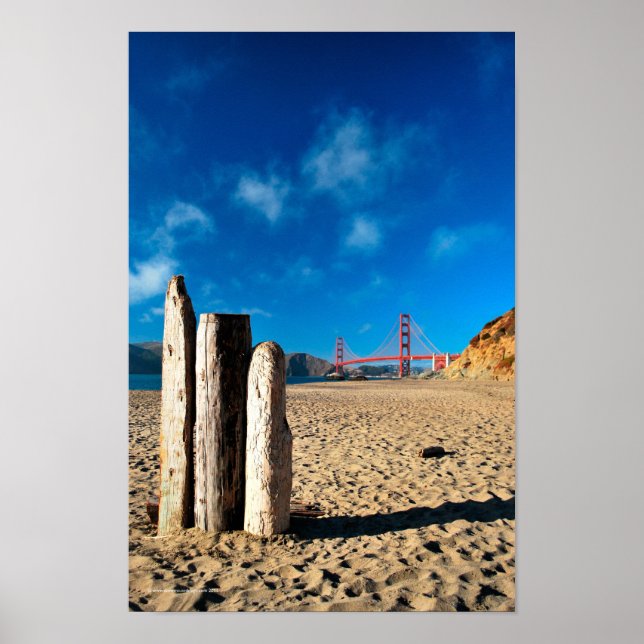 Golden Gate Bridge Poster (Vorne)