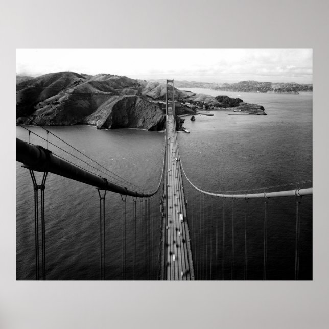 Golden Gate Bridge Poster (Vorne)