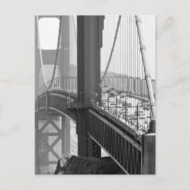 Golden gate bridge postkarte (Vorderseite)