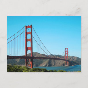 Golden Gate Bridge Postkarte