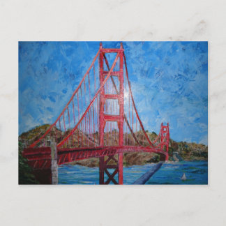 Golden Gate Bridge Postkarte