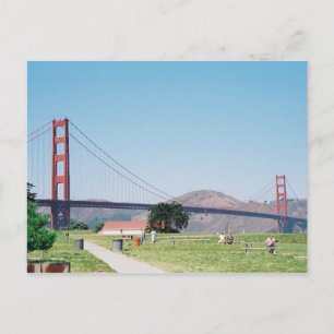 Golden Gate Bridge Postkarte