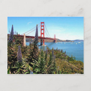 Golden Gate Bridge Postkarte