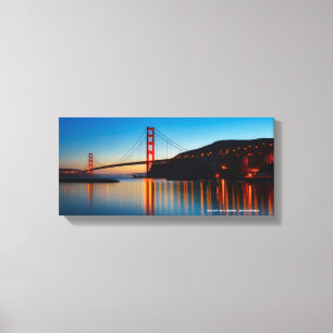 Golden Gate Bridge, San Francisco Bay Leinwanddruck