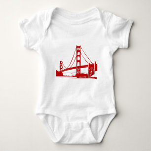 Golden gate bridge - San Francisco, CA Baby Strampler