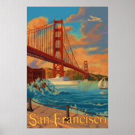 Golden Gate Bridge - San Francisco, CA Poster