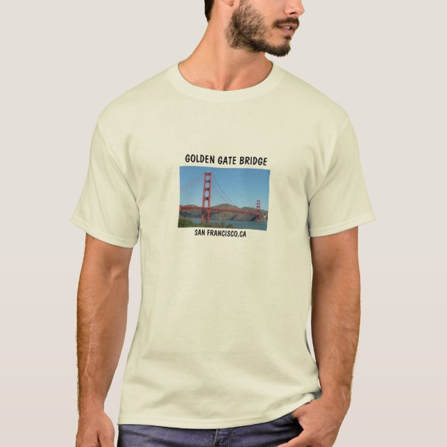 GOLDEN GATE BRIDGE - SAN FRANCISCO, CA T-Shirt (Vorderseite)