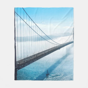 GOLDEN GATE BRIDGE SAN FRANCISCO CALIFORNIA FLEECEDECKE