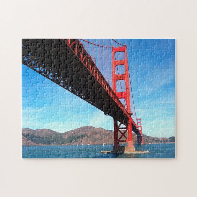 Golden Gate Bridge San Francisco Foto Puzzle (Horizontal)