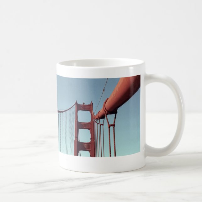 Golden Gate Bridge, San Francisco Foto Tasse (Rechts)