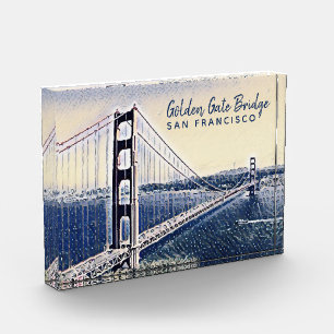 Golden Gate Bridge San Francisco Fotoblock