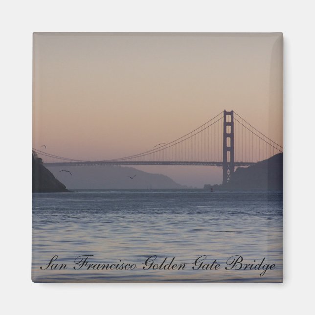 Golden Gate Bridge, San Francisco Golden Gate B... Magnet (Vorne)