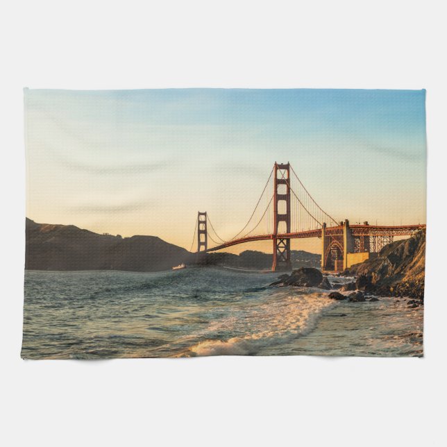 Golden gate bridge, San Francisco Handtuch (Horizontal)