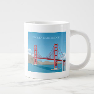 Golden Gate Bridge  San Francisco Jumbo-Tasse