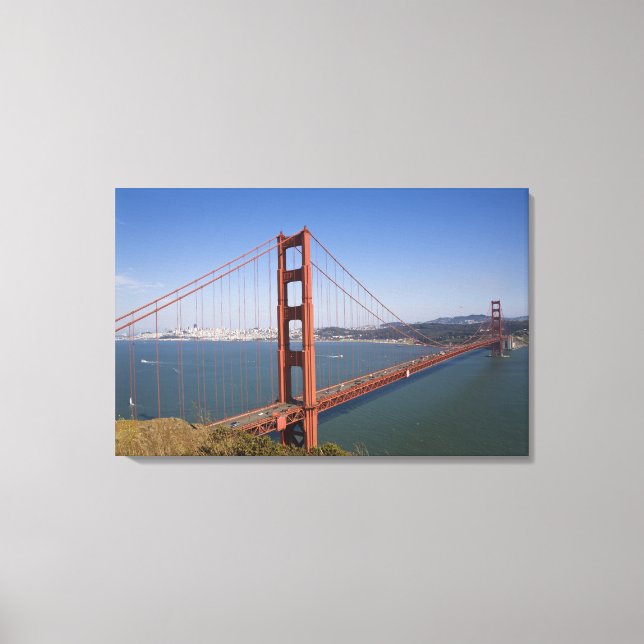Golden Gate Bridge, San Francisco, Kalifornien, 3 Leinwanddruck (Vorderseite)