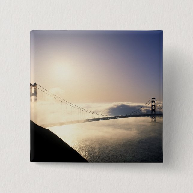 Golden Gate Bridge, San Francisco, Kalifornien, 4 Button (Vorderseite)