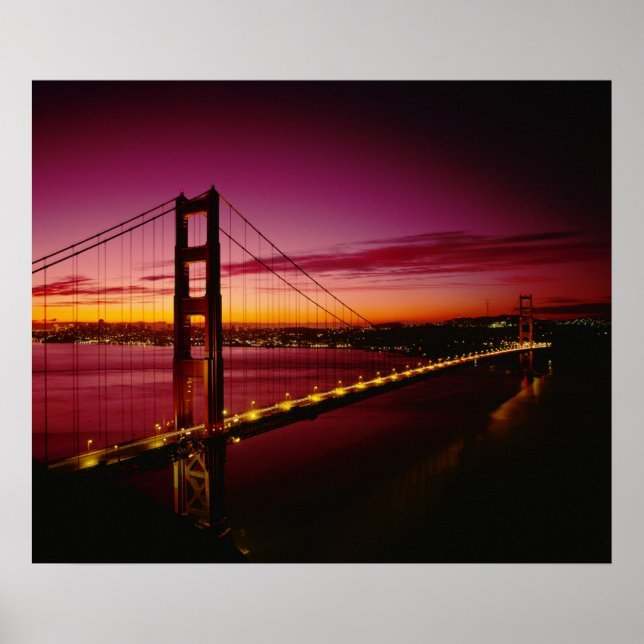 Golden Gate Bridge, San Francisco, Kalifornien, 5 Poster (Vorne)