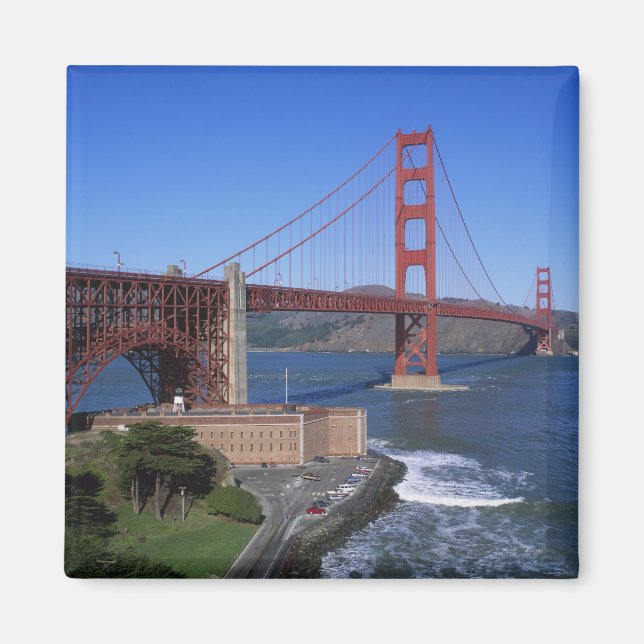 Golden Gate Bridge, San Francisco, Kalifornien, 8 Magnet (Vorne)