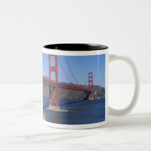 Golden Gate Bridge, San Francisco, Kalifornien, 8 Zweifarbige Tasse