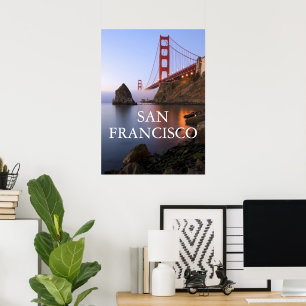Golden Gate Bridge San Francisco Kalifornien Poster