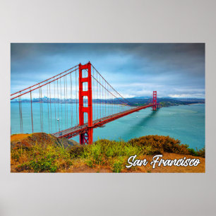 Golden Gate Bridge, San Francisco, Kalifornien Poster