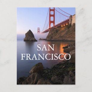 Golden Gate Bridge   San Francisco Kalifornien Postkarte