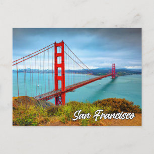 Golden Gate Bridge, San Francisco, Kalifornien Postkarte