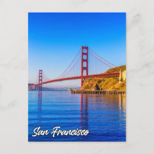 Golden Gate Bridge, San Francisco, Kalifornien Postkarte