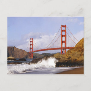 Golden Gate Bridge, San Francisco, Kalifornien Postkarte