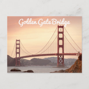 Golden Gate Bridge, San Francisco, Kalifornien, US Postkarte