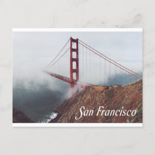 Golden Gate Bridge, San Francisco, Kalifornien, US Postkarte