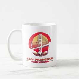 Golden Gate Bridge San Francisco Kalifornien USA Kaffeetasse