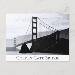 Golden Gate Bridge San Francisco Kalifornien USA Postkarte