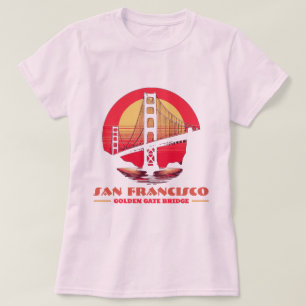 Golden Gate Bridge San Francisco Kalifornien USA T-Shirt