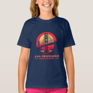 Golden Gate Bridge San Francisco Kalifornien USA T-Shirt