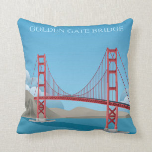 Golden gate bridge   San Francisco Kissen
