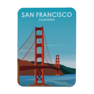 Golden Gate Bridge San Francisco Magnet