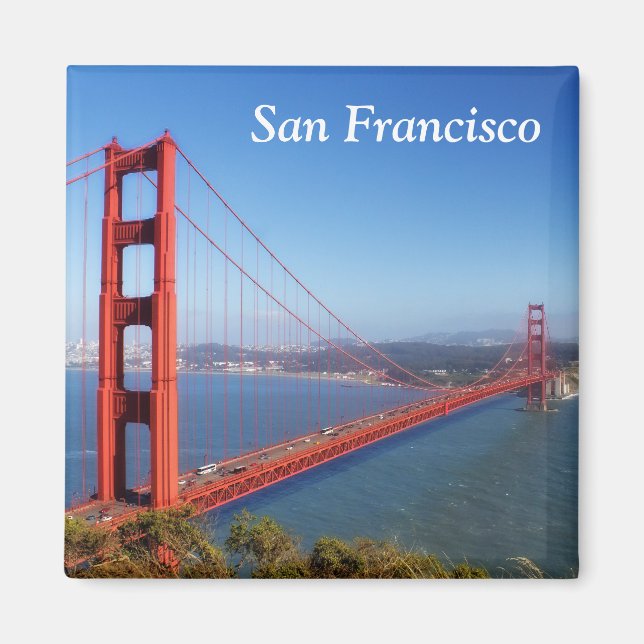 Golden Gate Bridge, San Francisco Magnet (Vorne)