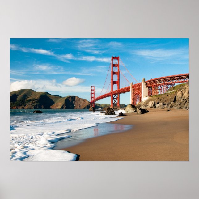 Golden Gate Bridge | San Francisco Poster (Vorne)