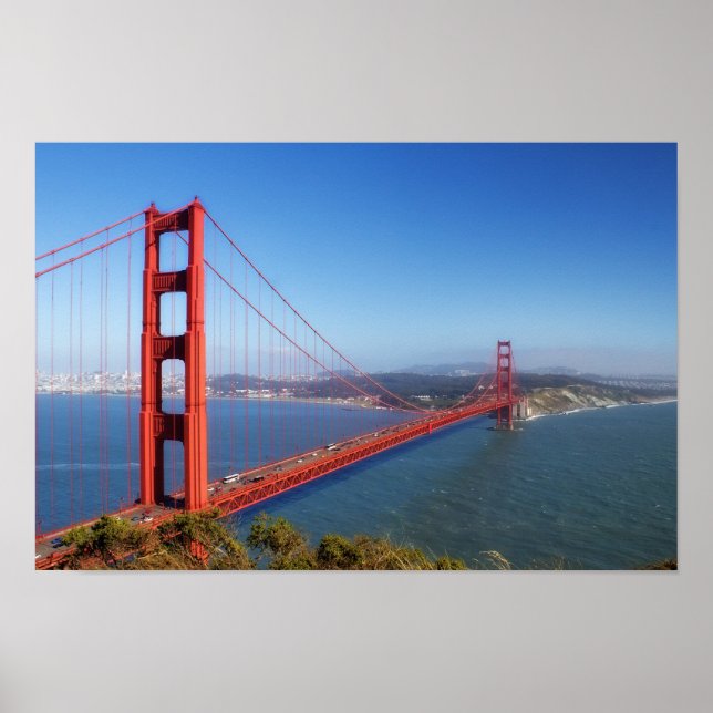 Golden Gate Bridge, San Francisco Poster (Vorne)