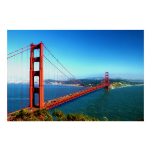 Golden Gate Bridge - San Francisco Poster