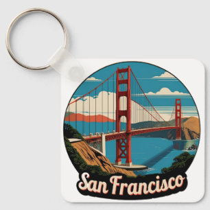 Golden Gate Bridge San Francisco Schlüsselanhänger