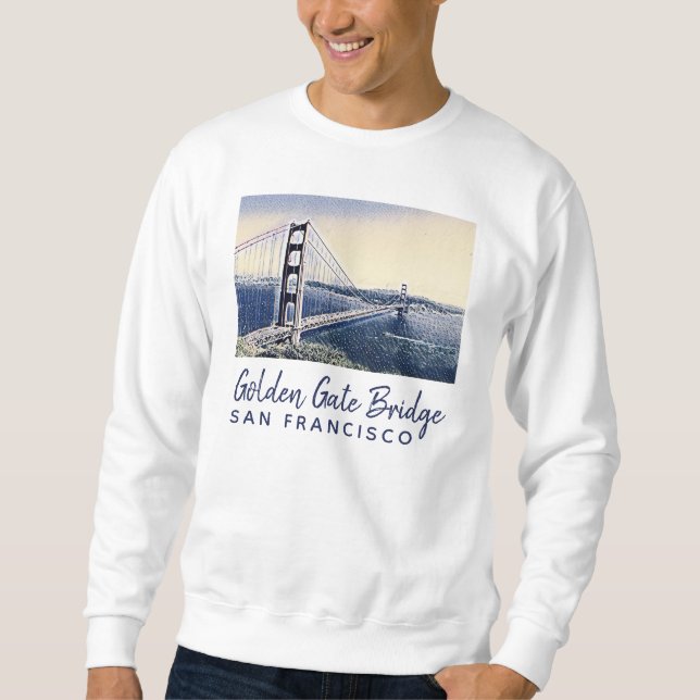 Golden Gate Bridge San Francisco Sweatshirt (Vorderseite)