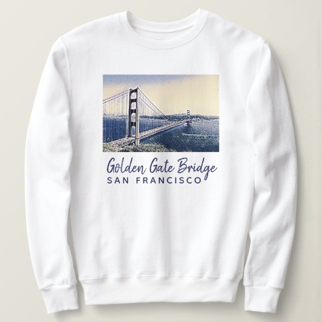 Golden Gate Bridge San Francisco Sweatshirt (Design vorne)