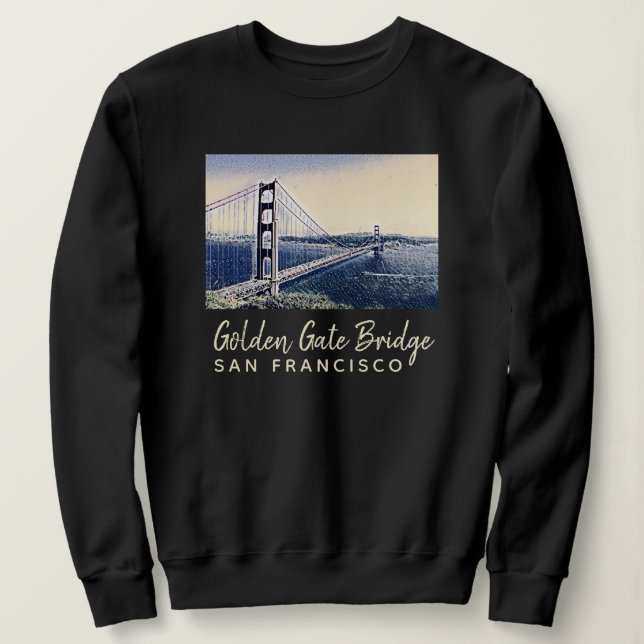 Golden Gate Bridge San Francisco Sweatshirt (Design vorne)