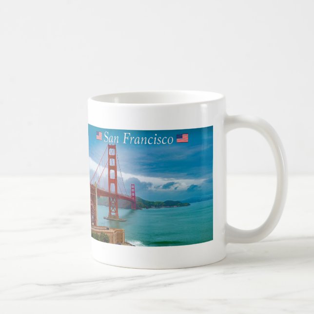 Golden Gate Bridge San Francisco Tasse (Rechts)