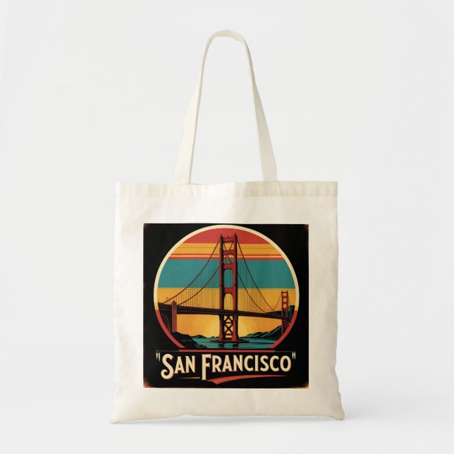Golden Gate Bridge San Francisco Tragetasche (Vorne)