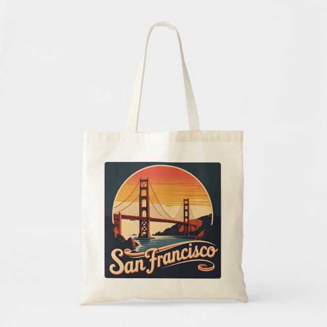 Golden Gate Bridge San Francisco Tragetasche (Vorne)