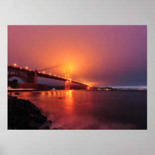 Golden Gate Bridge, San Francisco, USA Poster