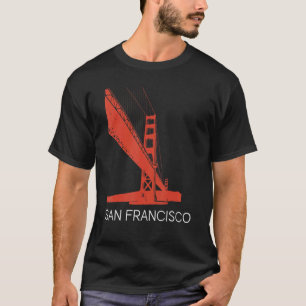 Golden Gate Bridge Skyline San Francisco T-Shirt